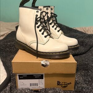 1460 Dr. Martens White Boots